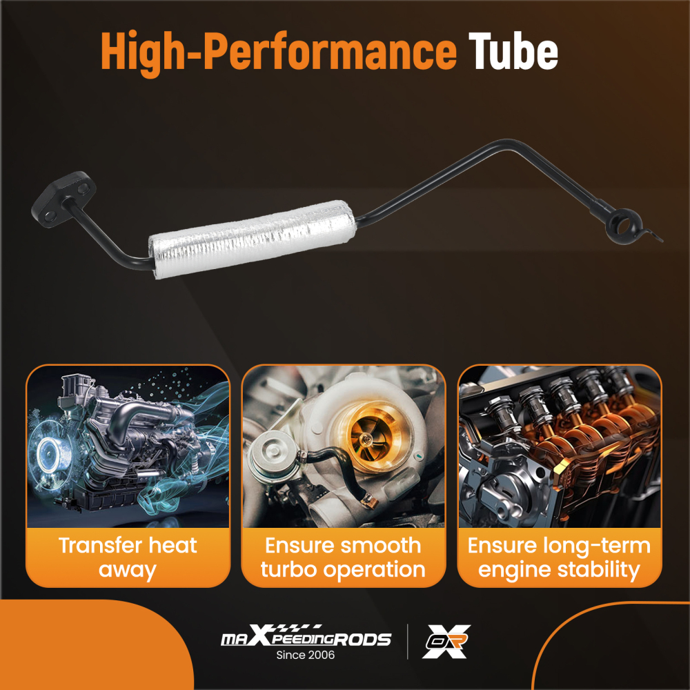 New Turbo Oil Feed Line compatible for Hyundai Santa Fe 2.0L 2013-2016 282402G410