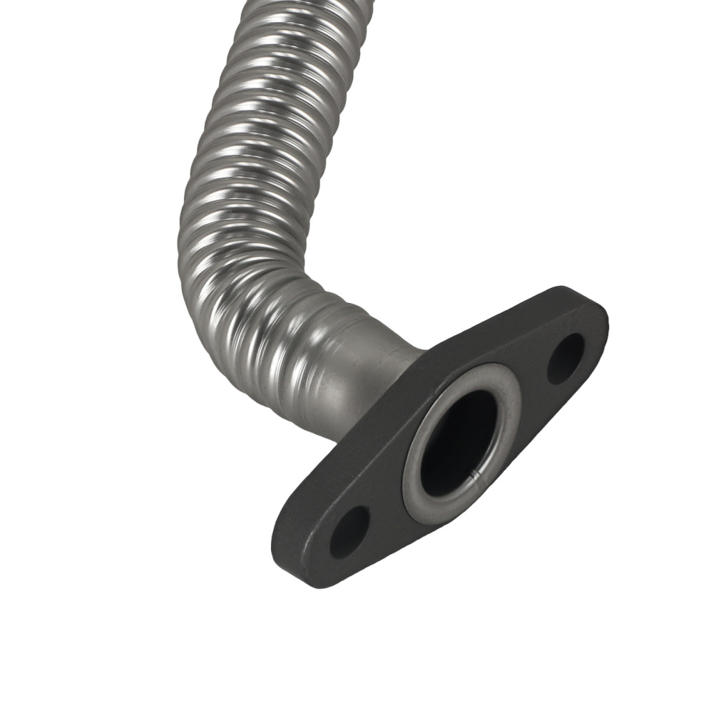 Turbo Oil Drain Return Tube Line compatible for Dodge Ram Cummins 5.9L 04-07 & 6.7L 07-18
