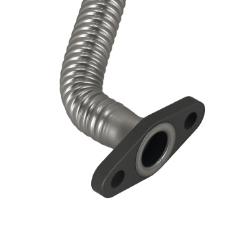 Turbo Oil Drain Return Tube Line compatible for Dodge Ram Cummins 5.9L 04-07 & 6.7L 07-18
