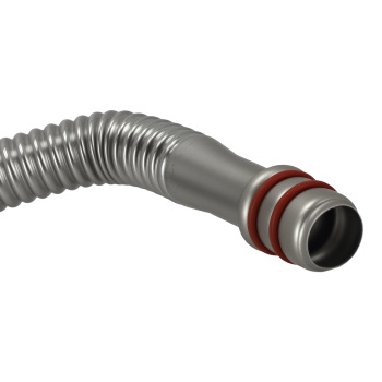Turbo Oil Drain Return Tube Line compatible for Dodge Ram Cummins 5.9L 04-07 & 6.7L 07-18