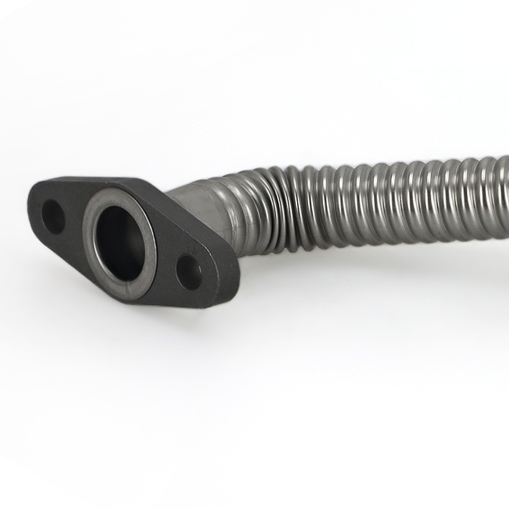 Turbo Oil Drain Return Tube Line compatible for Dodge Ram Cummins 5.9L 04-07 & 6.7L 07-18