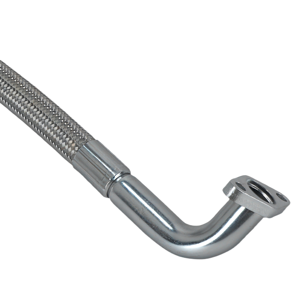Turbocharger Oil Return Line compatible for Audi TT compatible for VW Volkswagen Beetle compatible for Golf Jetta 1.8L