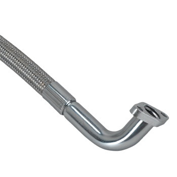Turbocharger Oil Return Line compatible for Audi TT compatible for VW Volkswagen Beetle compatible for Golf Jetta 1.8L