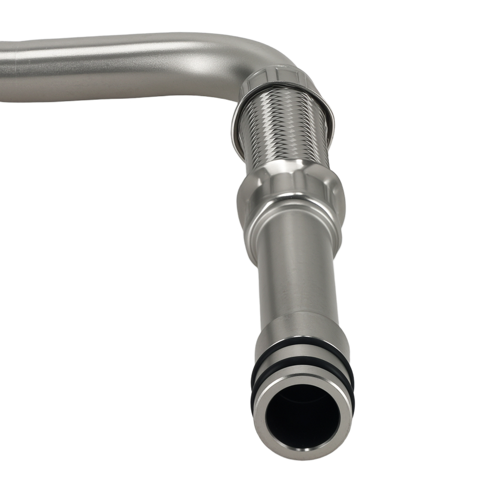 Right Turbo Oil Return Line compatible for Ford Flex Explorer Taurus V6 3.5L GB5Z9T515A