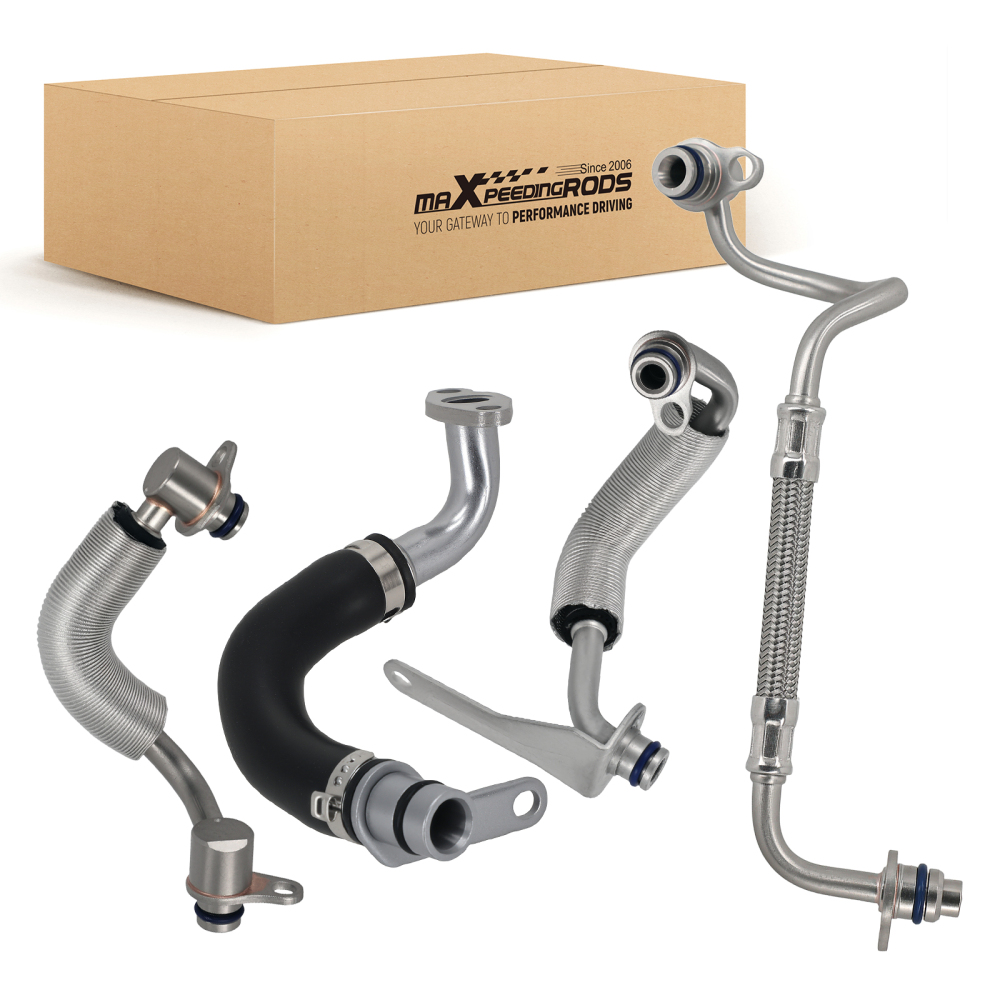 Turbocharger Coolant Oil Lines Kit compatible for BMW X1 X3 Z4 320i 520i 528iF10 F30 N20