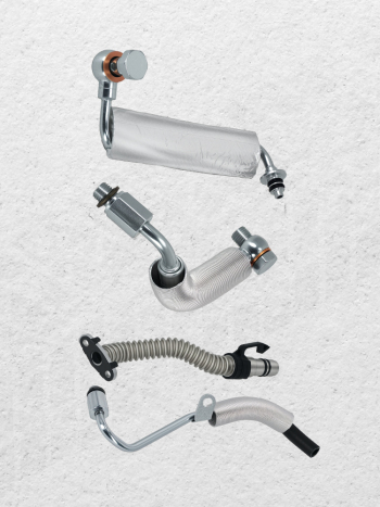 Turbo Oil Line compatible for Buick Encore Chevy Cruze Limited Sonic Trax 1.4L  55587854