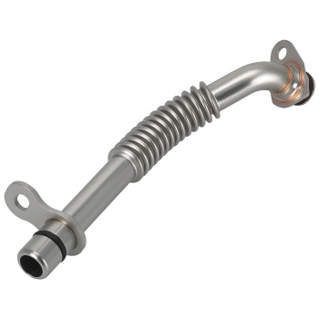 Right Turbo Oil Return Line compatible for Ford F-150 Expedition V6 3.5L 2018 2019 2020