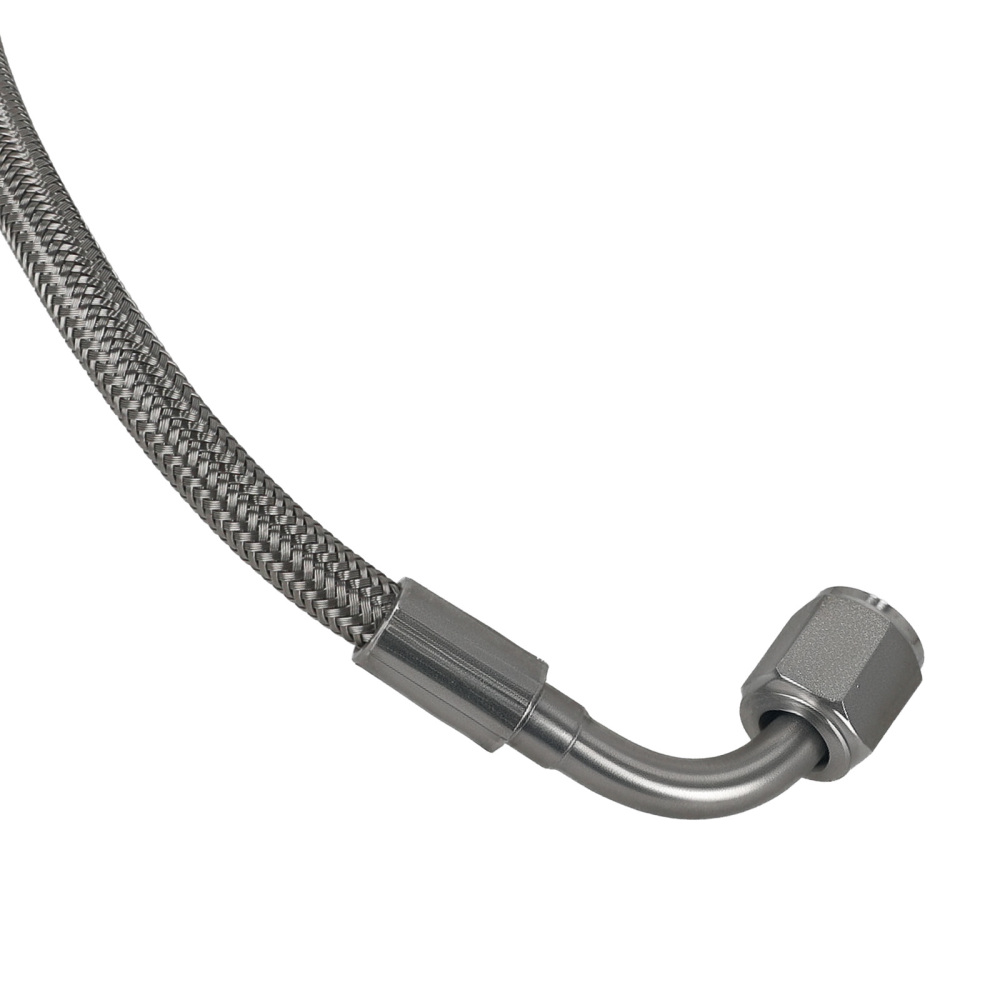Oil Feed Line compatible for Subaru WRX Impreza 2002-2007 M10x1.5 Turbo Kit 4AN 1/4