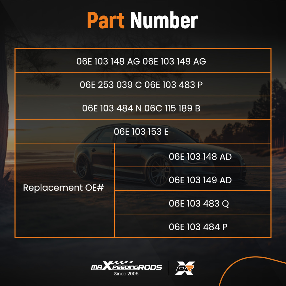 Cylinder Head Valve Cover Gaskets Seals Set compatible for Audi A8/S8 quattro 3.0T 2010--13