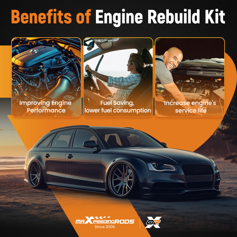 Cylinder Head Valve Cover Gaskets Seals Set compatible for Audi A8/S8 quattro 3.0T 2010--13