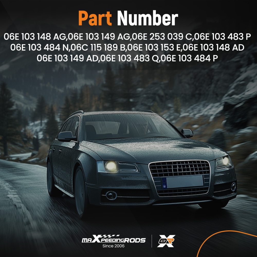 Engine Gasket Set compatible for VW Touareg compatible for Audi Q5 Q7 3.0T 06E103148AG Kit