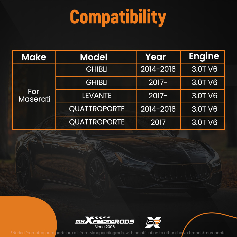 Guarnizione della testata del cilindro compatibile per Maserati QUATTROPORTE M156 3.0T 14-16