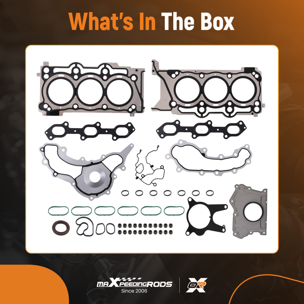 Engine Overhaul Gasket Kit compatible for Maserati Ghibli Levante Quattroporte M000324016