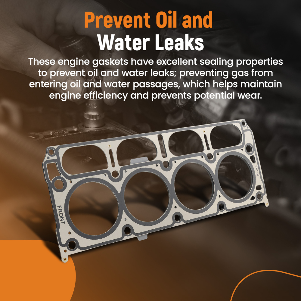 Engine Cylinder Head Gasket Set compatible for Chevrolet Silverado Suburban Tahoe 2014-2019