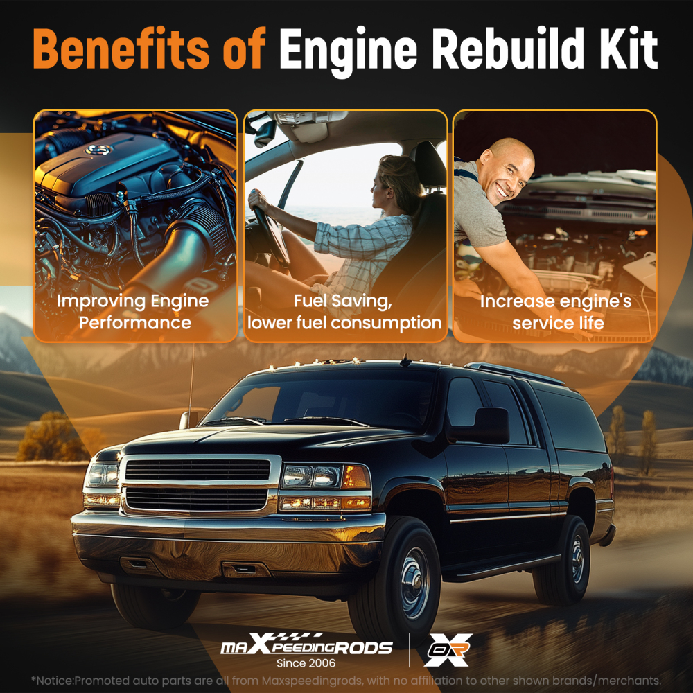 Head Gasket Bolts Set For 2002-2011 compatible for Chevrolet GMC OHV 5.3L 4.8L V8 GAS OHV