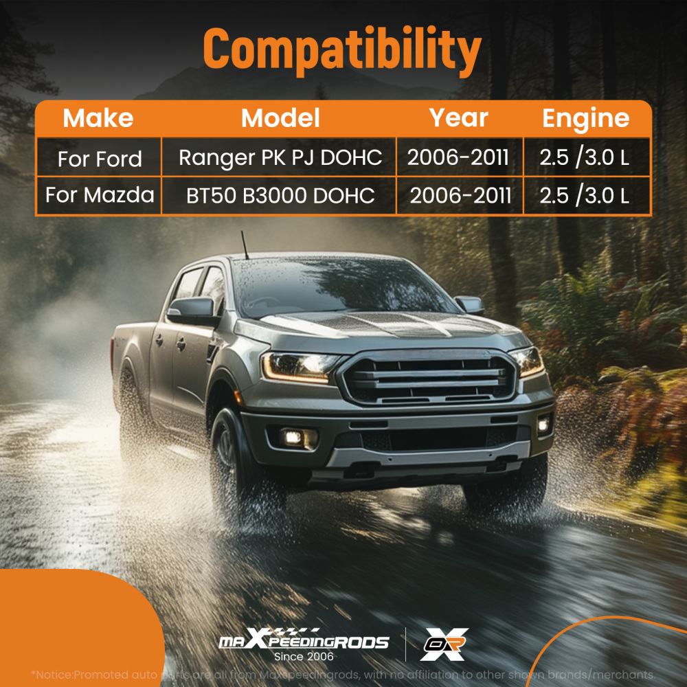 Complete Engine Component compatible for Ford Ranger PK PJ DOHC 16V 2006-2011