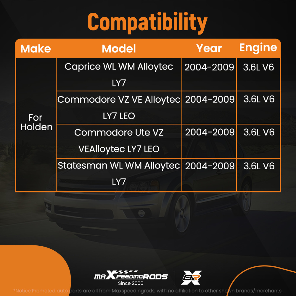 Cylinder Head Gasket Kit compatible for Holden Commodore Calais compatible for Colorado Statesman VRS
