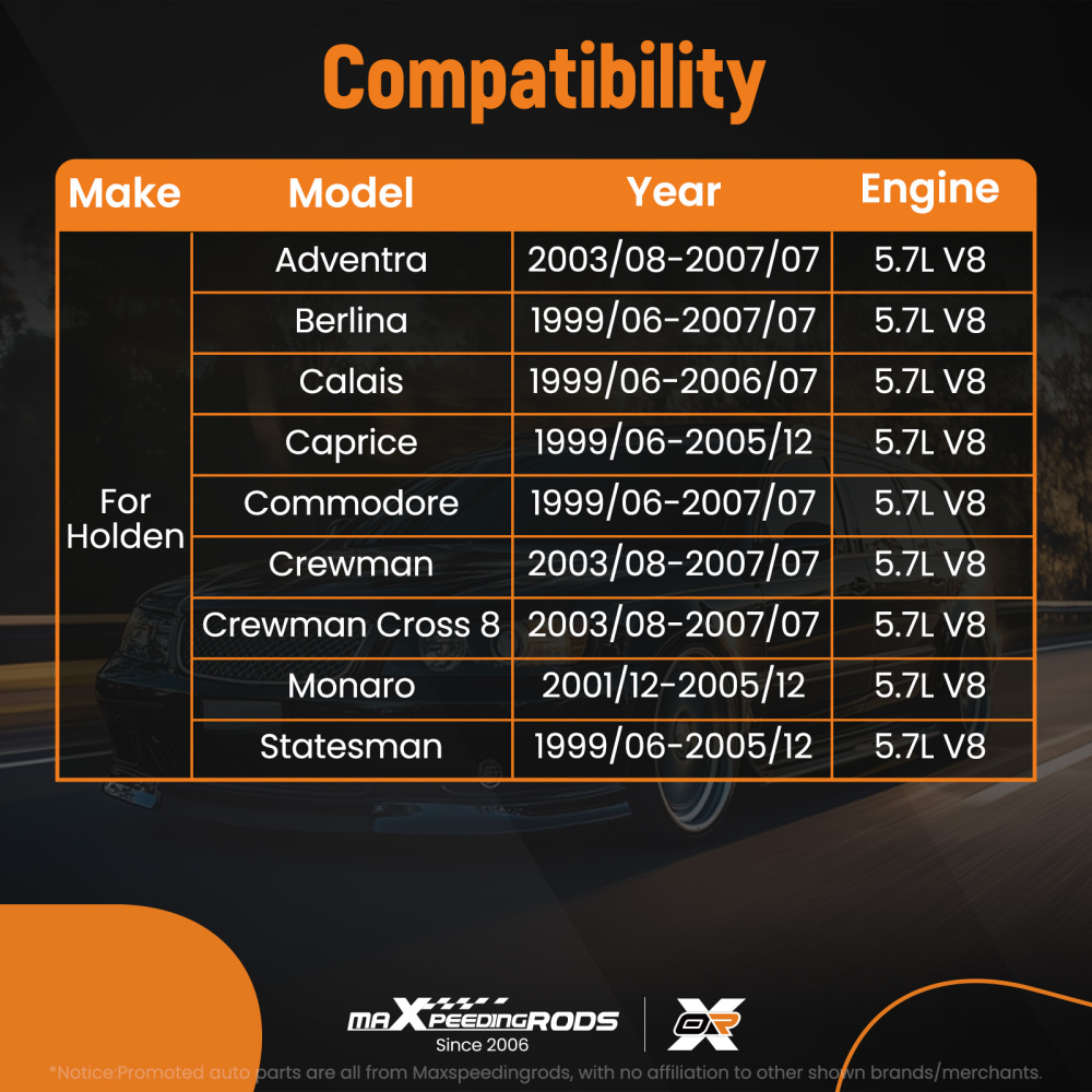 Cylinder Head Gasket Kit compatible for Holden Commodore VT VX VU VY VZ 5.7L LS1 1999-2006