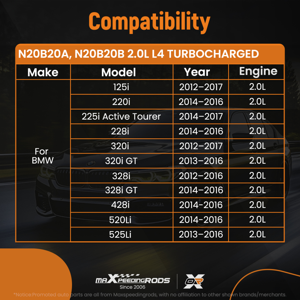 Cylinder Head Gasket Set compatible for BMW 328i 320i GT X3 Z4 F10 F20 2.0L 11127588418