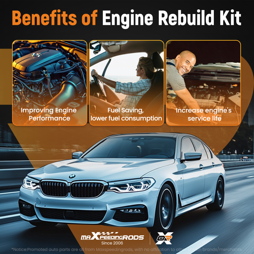 Cylinder Head Gasket Set compatible for BMW 328i 320i GT X3 Z4 F10 F20 2.0L 11127588418