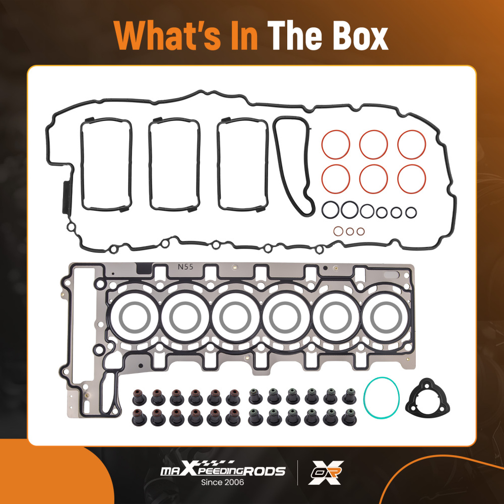 Engine Full Gasket Set compatible for BMW X1 X3 X4 X5 X6 E82 E90 135i 435i 3.0T 11340035853