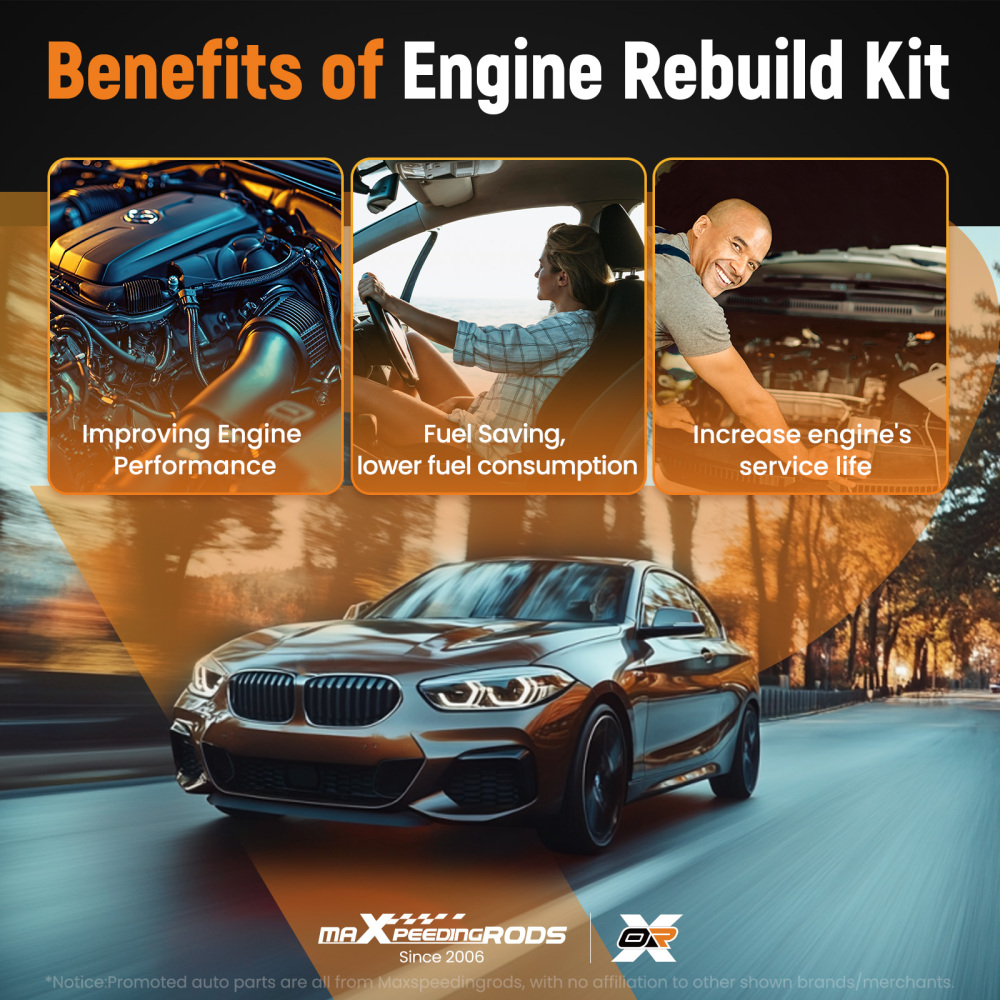 Engine Full Gasket Set compatible for BMW X1 X3 X4 X5 X6 E82 E90 135i 435i 3.0T 11340035853