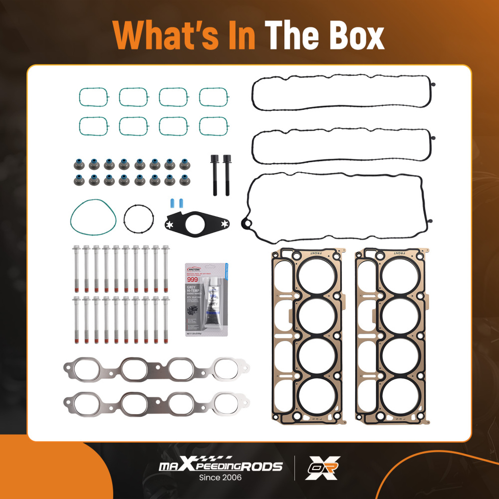 Complete Engine Gasket Set compatible for Chevy Silverado GMC Sierra 5.3L 14-19 HS26744PT