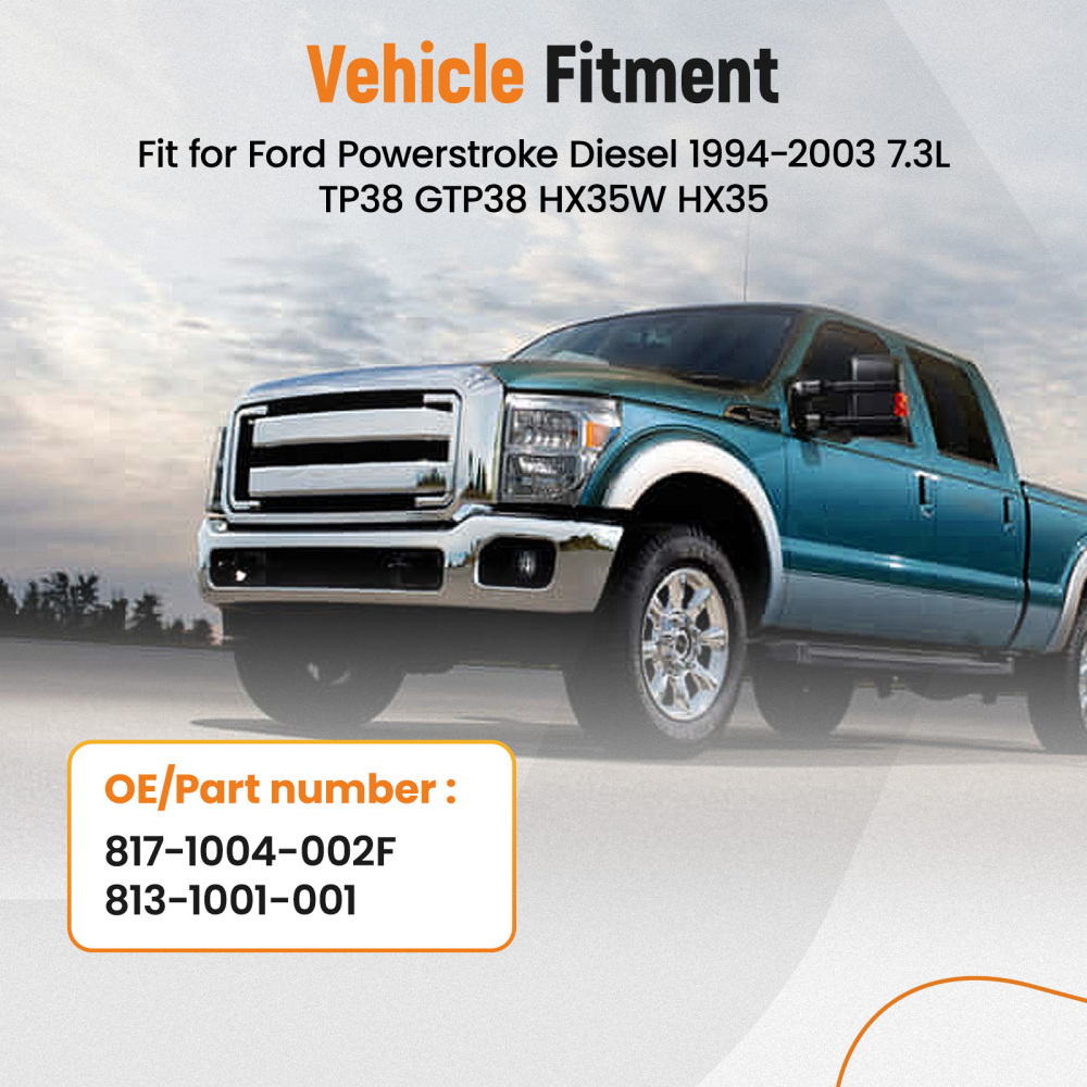 Repair Rebuild Kit for Ford Powerstroke 7.3 F-250 F-350 GTP38 Turbo 13 Bolts