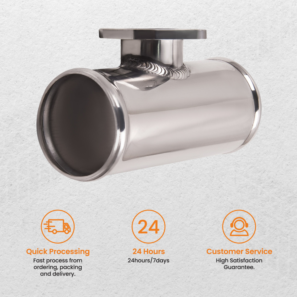 2.50 Type-S Type-RS BOV Flange Dump Tube Pipe Flange Aluminum Piping