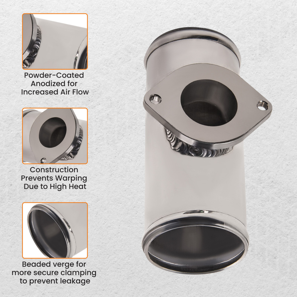 2.50 Type-S Type-RS BOV Flange Dump Tube Pipe Flange Aluminum Piping