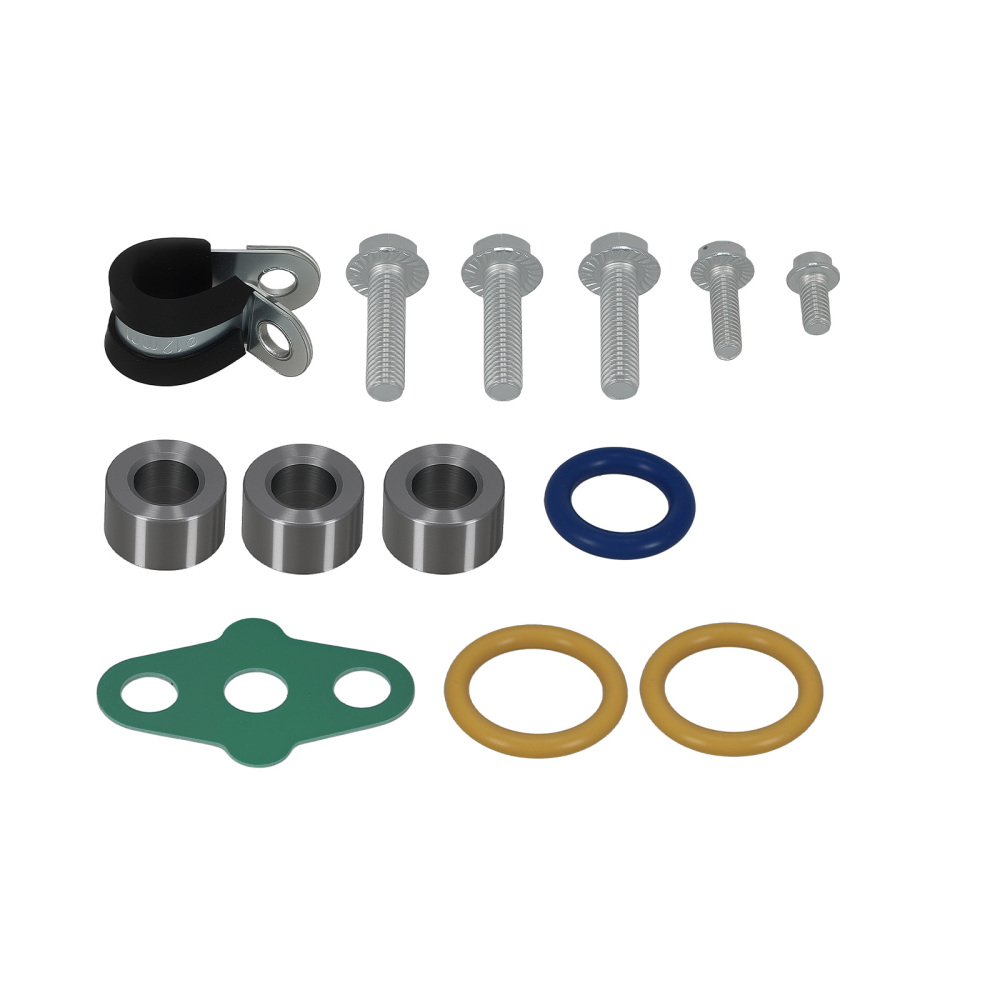 Turbocharger Turbo Installation Kit compatible for Ford 6.0L Powerstroke Diesel 2003-2010