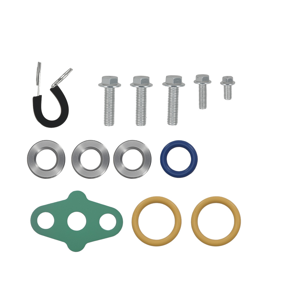Turbocharger Turbo Installation Kit compatible for Ford 6.0L Powerstroke Diesel 2003-2010