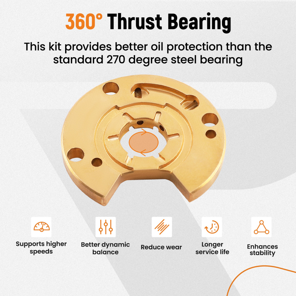 Turbo Repair Rebuild Kit for 50 60 Trim T3 T4 T04E T04B Turbocharger 62626266