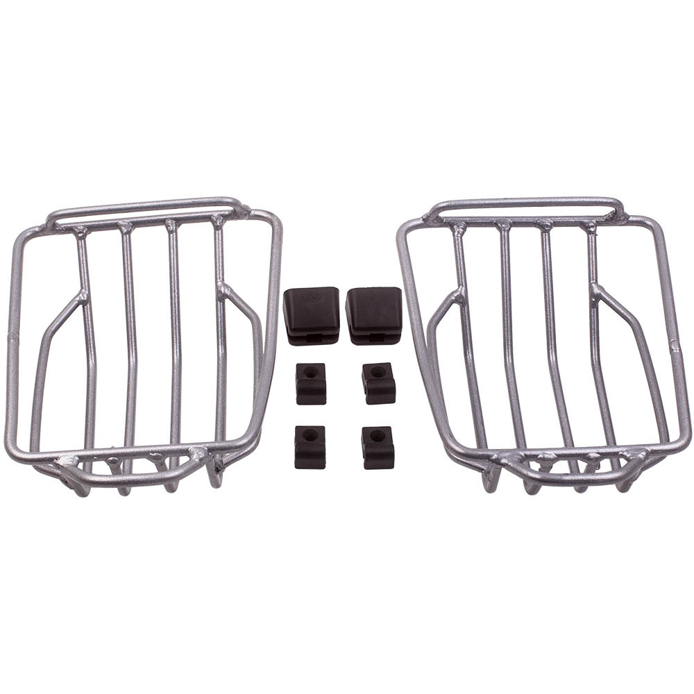 Pair Front Turn Signal Corner Light Guard Cages Cover compatible pour Mercedes W463 G Class
