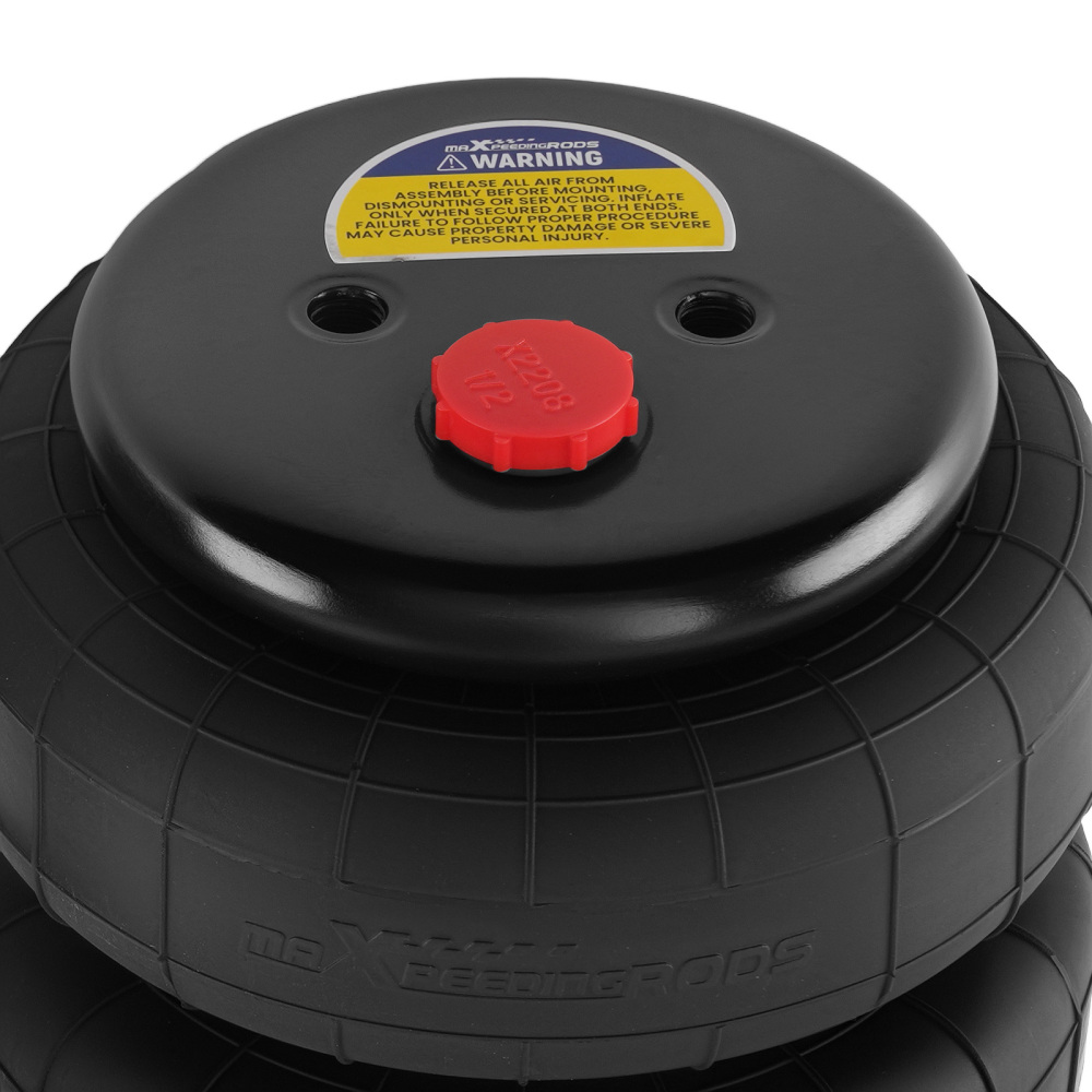 Updated Air Suspension Bag Bags Heavy Duty Standard 2500 lb 1/2npt Single Port