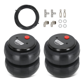 Air Spring Helper Kit compatible for GM Trail Boss compatible for Sierra AT4 1500 2600LBS 4-Layer