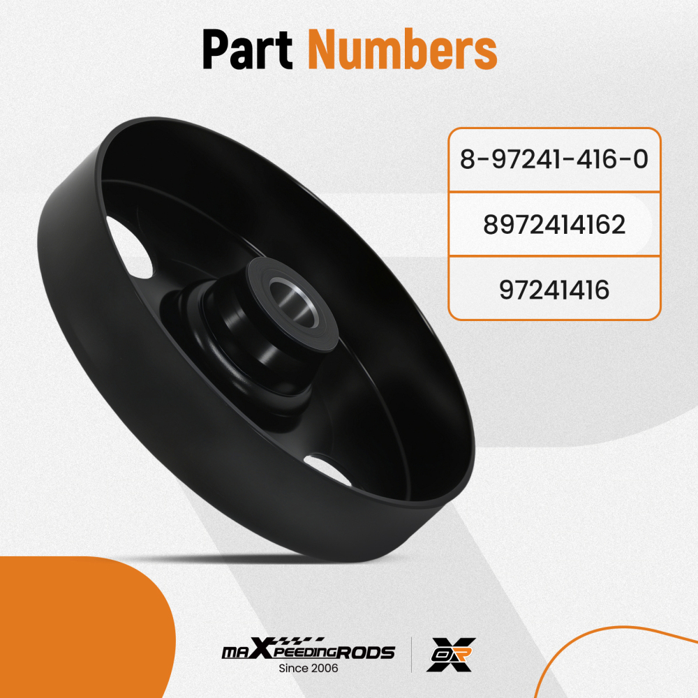 Vacuum Pump Pulley compatible for Isuzu NPR HD Gas V8 LQ4 L31 L05 1996-2003 8972414162