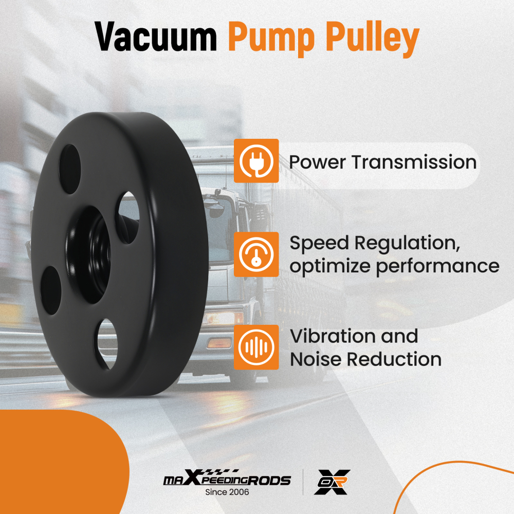 Vacuum Pump Pulley compatible for Isuzu NPR HD Gas V8 LQ4 L31 L05 1996-2003 8972414162