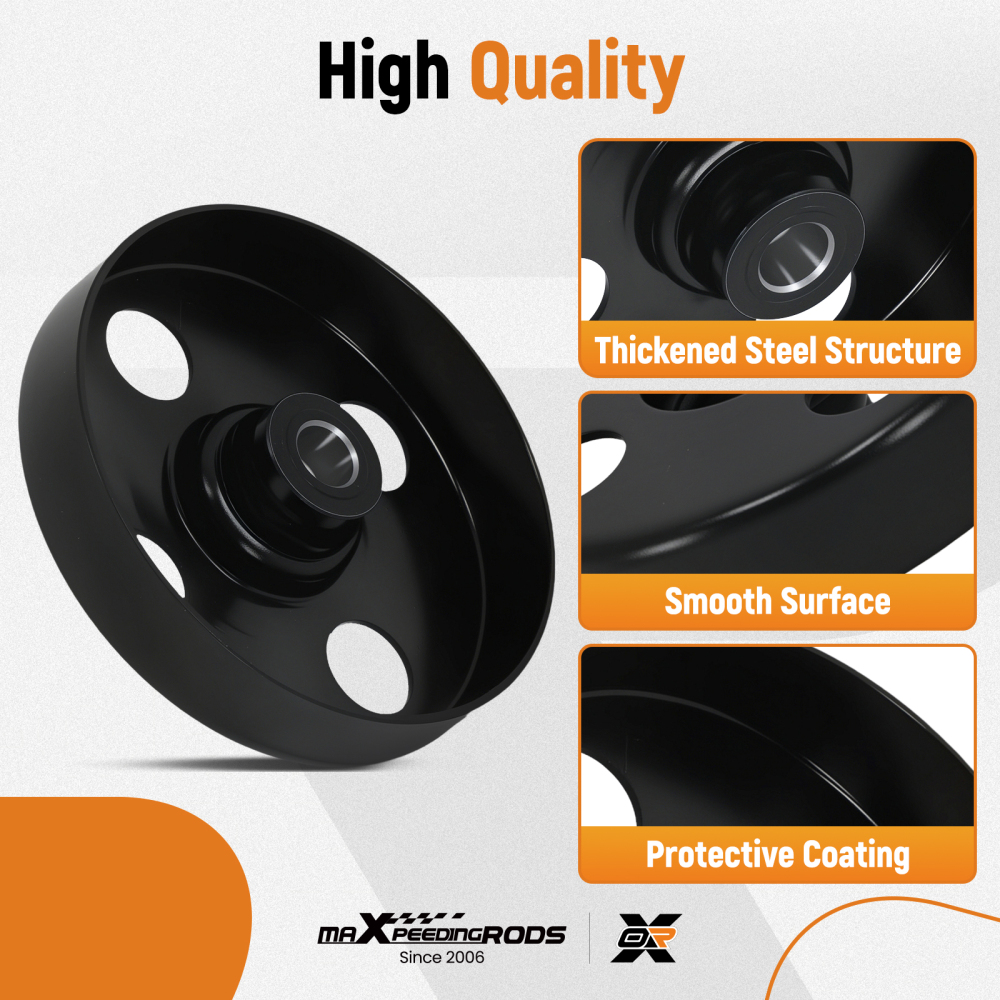 Vacuum Pump Pulley compatible for Isuzu NPR HD Gas V8 LQ4 L31 L05 1996-2003 8972414162