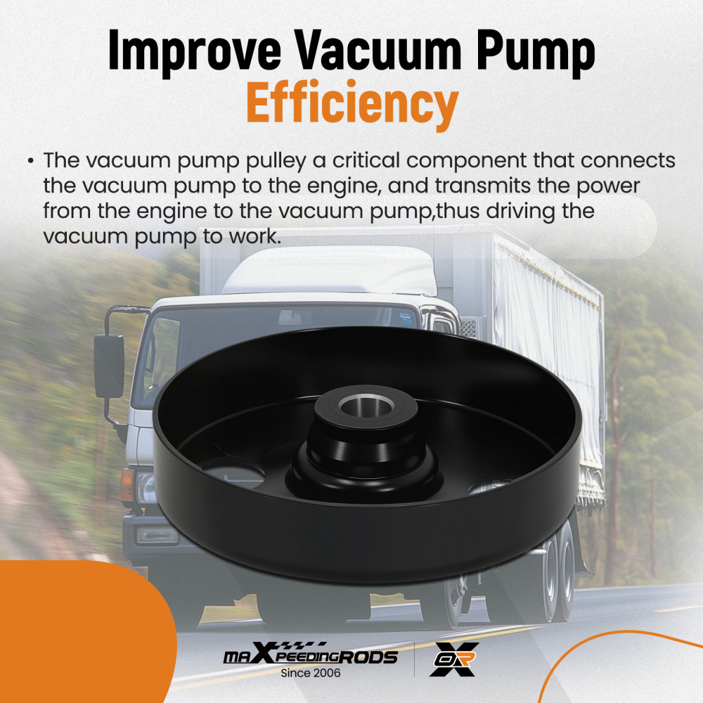 Vacuum Pump Pulley compatible for Isuzu NPR HD Gas V8 LQ4 L31 L05 1996-2003 8972414162