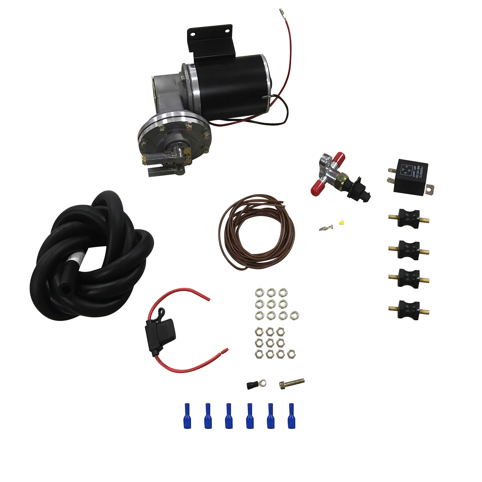 Electric Vacuum Pump Kit for Brake Booster 12 Volt 18 inch - 22 inch New