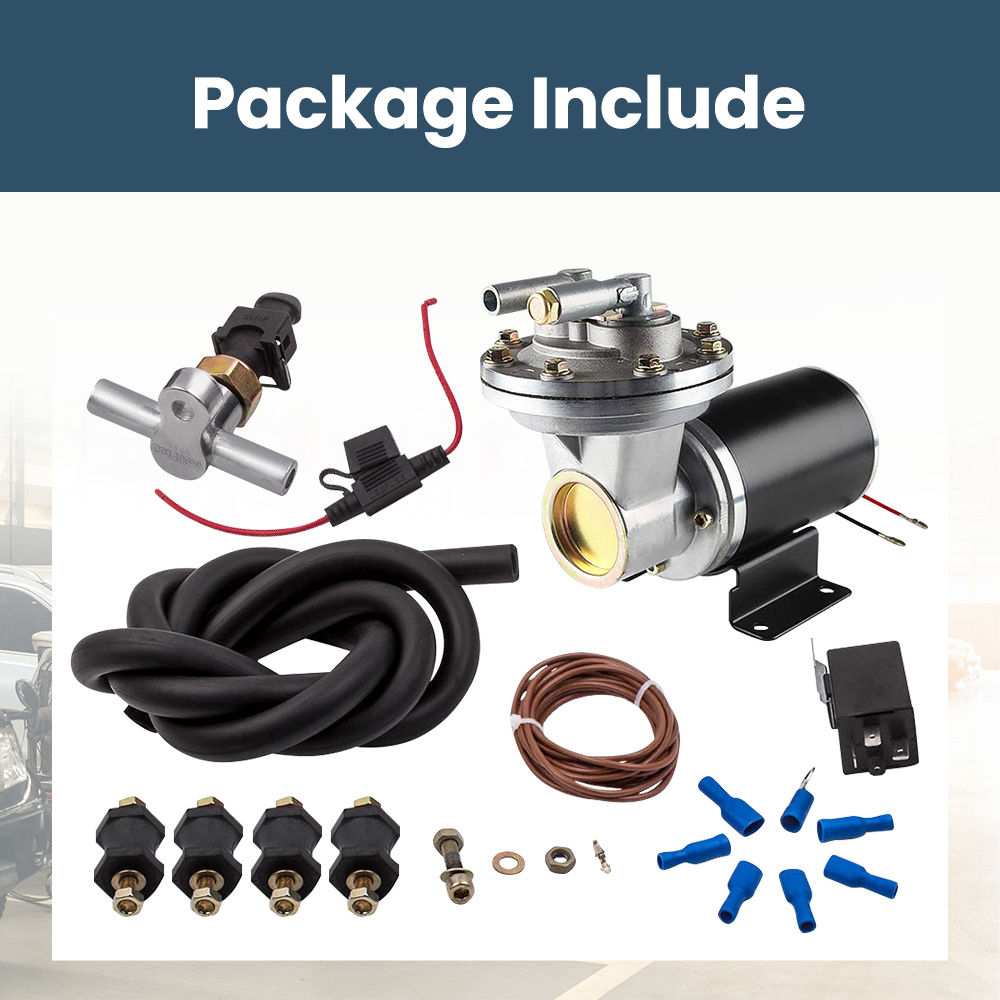 Electric Vacuum Pump Kit for Brake Booster 12 Volt 18