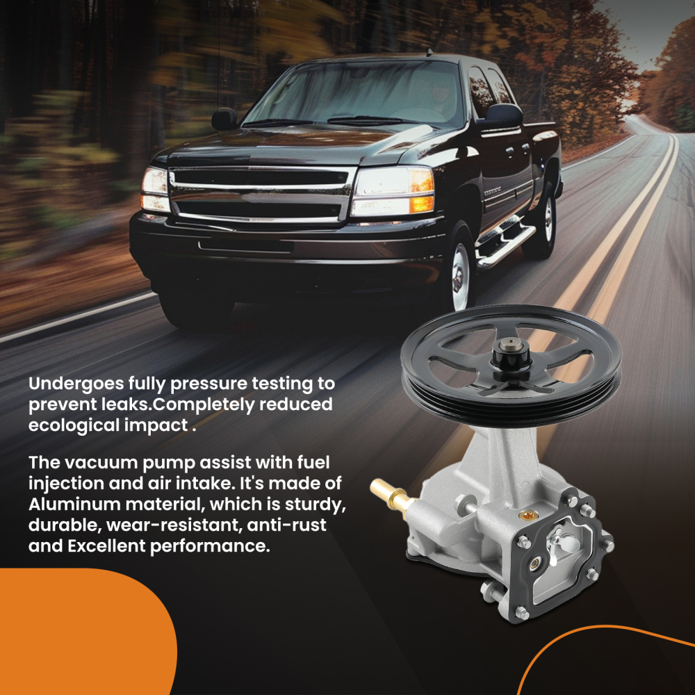 Vacuum Pump 12696313 compatible for Chevy Silverado GMC Sierra 1500 compatible for Tahoe Yukon 14-2020 NEW