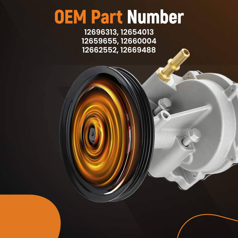 Vacuum Pump 12696313 compatible for Chevy Silverado GMC Sierra 1500 compatible for Tahoe Yukon 14-2020 NEW