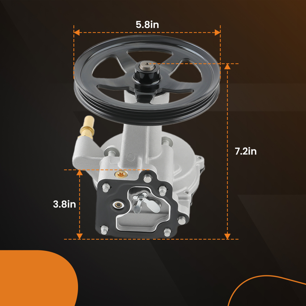 Vacuum Pump 12696313 compatible for Chevy Silverado GMC Sierra 1500 compatible for Tahoe Yukon 14-2020 NEW