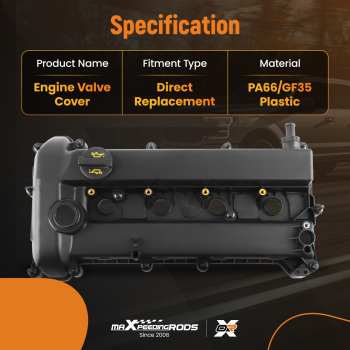 Valve CoverGasket compatible for Mazda 3 2.0L 2.3L 2006-2009 L3N5-10-210C L3N5-10-210A