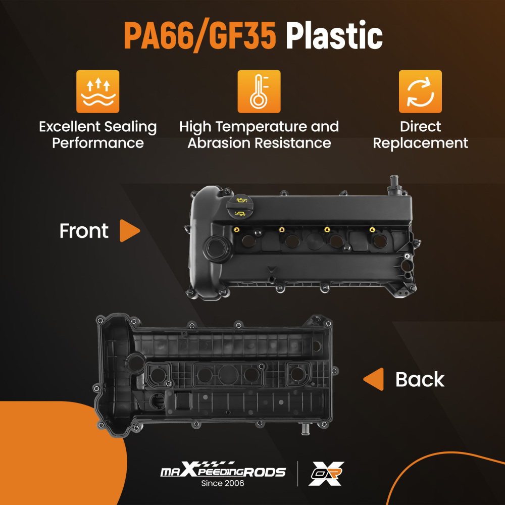 Valve CoverGasket compatible for Mazda 3 2.0L 2.3L 2006-2009 L3N5-10-210C L3N5-10-210A