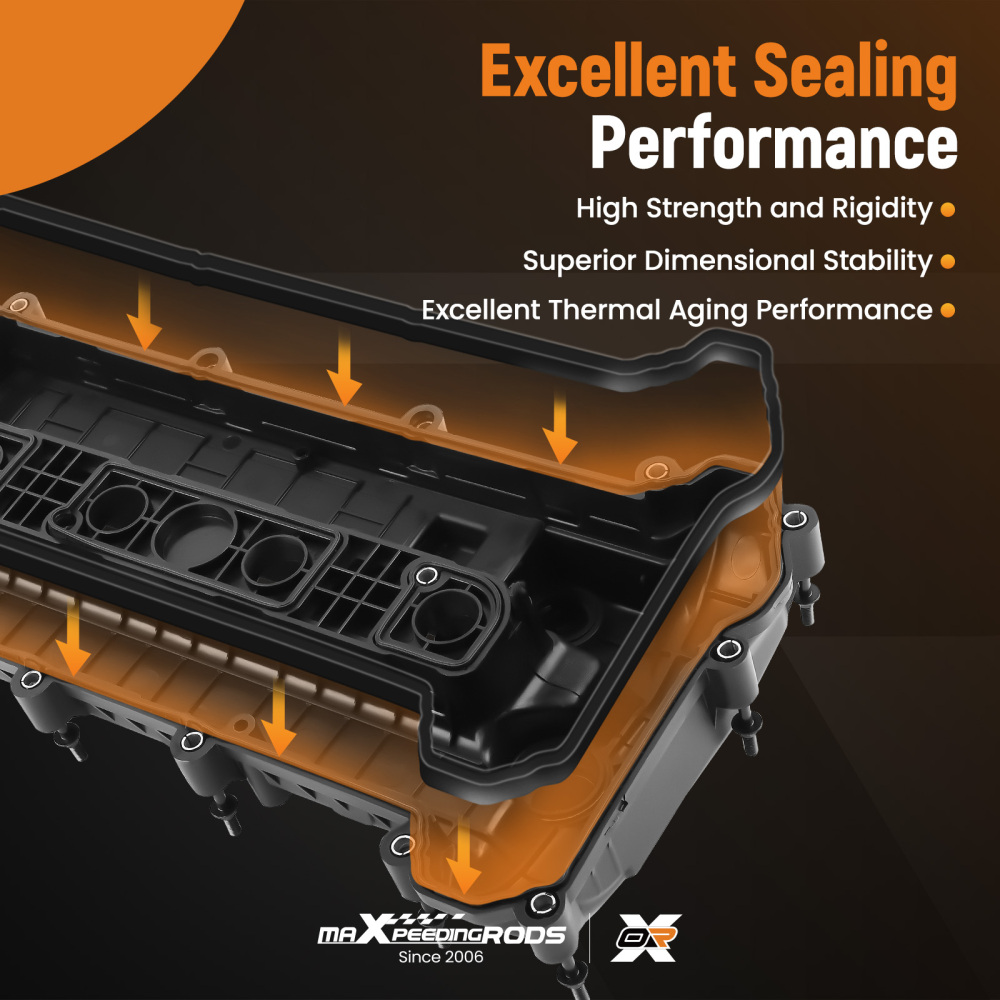 Valve CoverGasket compatible for Mazda 3 2.0L 2.3L 2006-2009 L3N5-10-210C L3N5-10-210A