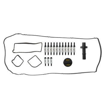 Ignition Coil + Engine Valve Cover Kit compatible for Mazda 3 5 6 CX-7 2.0L 2008-2015
