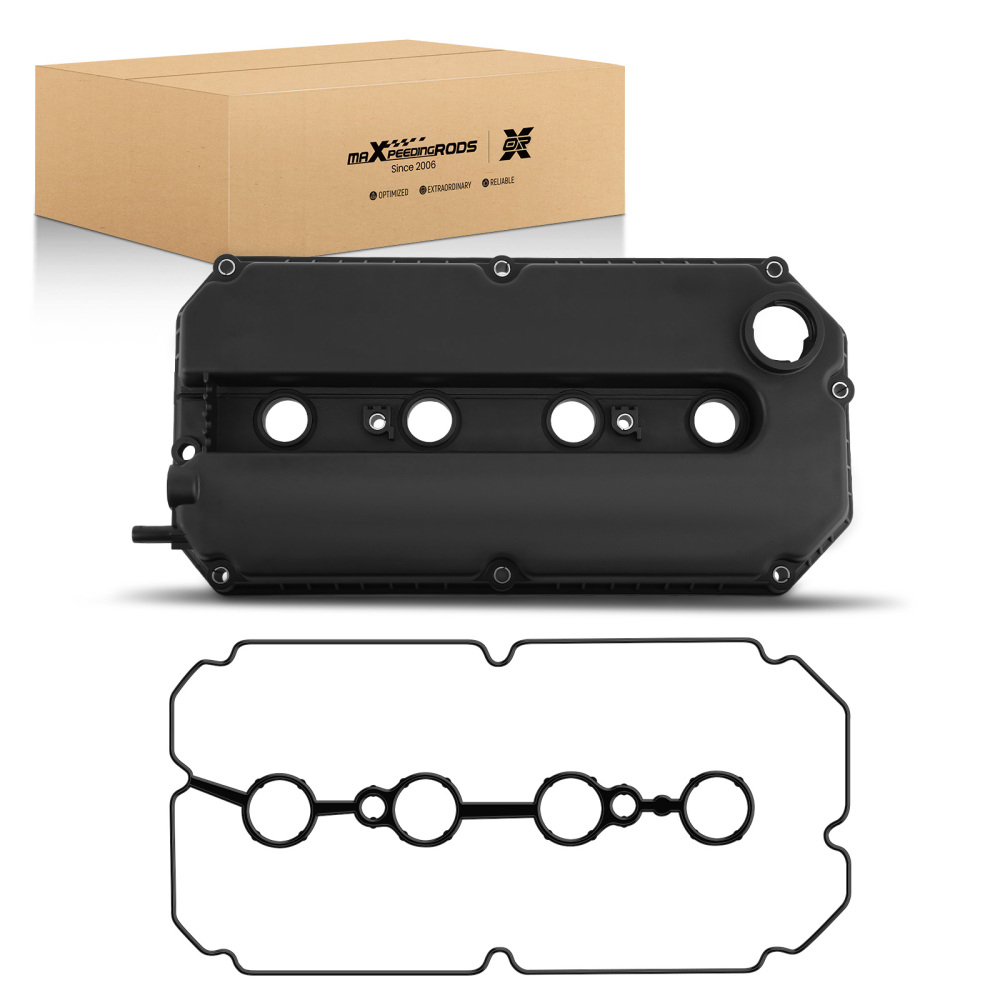 Valve Cover w/Gasket Kit compatible for Kia Rio 1.5L 1.6L DOHC 2001 2002 2003 0K30E10220A